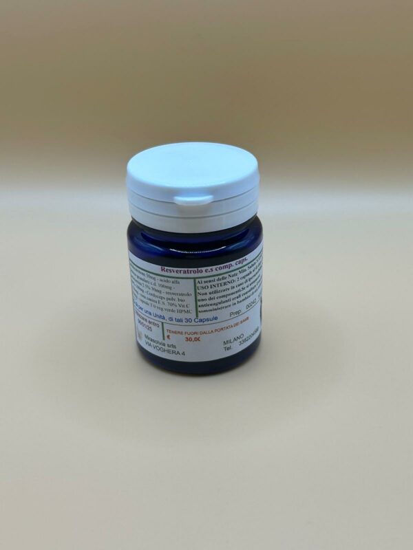 Resveratrolo e.s. composto capsule